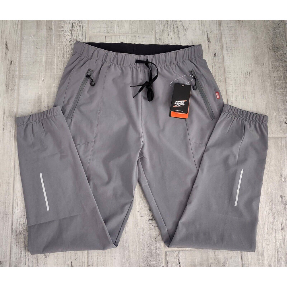Women's Souke Sports‎ Running Pants Gray Size S Lightweight